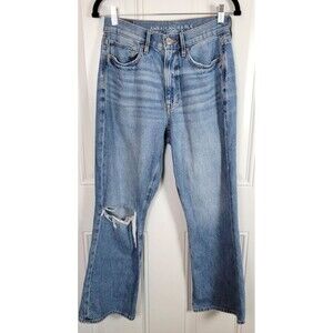 American Eagle Womens Highest Rise 90s Flare Jeans Size 6